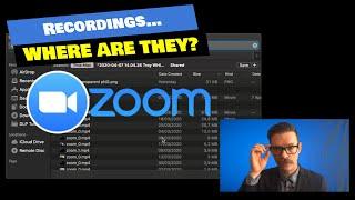 Zoom Recordings -  Where do they go?