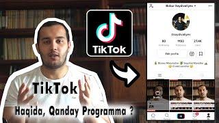 TikTok Qanday Programma / Tiktok Videolari / TikTok Haqida