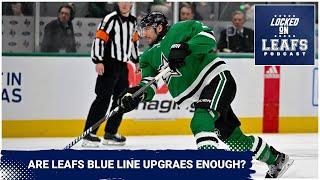 Are the Toronto Maple Leafs upgrades to blue line enough to be competitive next season?