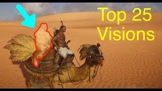 Assassin's Creed Origins: Top 25 Desert Visions (Mirages)