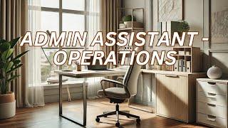 Admin Assistant - Operations | OMG SOLUTIONS