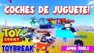 ¡COCHES de JUGUETE! en *TOYBREAK*  Jailbreak Abril Fools 2022