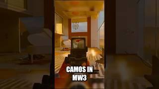 TOP 5 CAMOS IN MWIII THAT GLOW AND ARE ANIMATED! Call of Duty Shorts