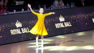 Slow waltz, quickstep. Juvenile 1 - Solo H St (8–9 years old). Royal Ball 2023. Dance sport