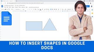 How to insert shapes in google docs? | How to Add Shapes in Google Docs?