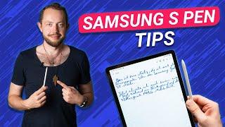 Samsung Galaxy Tab S9: All S Pen Features & Tips Explained