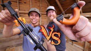 Slingshot Vs. Blowgun | Slingshot Versus Ep. #7