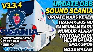 OBB SCANIA BUSSID RASA ETS2 TERBARU V3.3.4 ⁉️ ANNOUNCEMENT TERMINAL MESIN HALUSS | BANG SADEWA