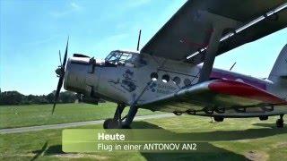 Antonov An2 ein Flug mit dem größten Doppeldecker über Hamm NRW Full HD