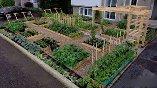 CREATIVE! 100+ VEGETABLES GARDEN DESIGN IDEAS | GUIDE FOR OUTDOOR BACKYARD VEGETABLE GARDENING TIPS