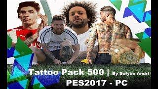 SUPERPACK DE 500 TATTOOS | PES2017 - PC