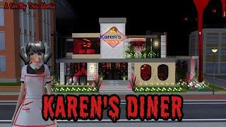 KAREN'S DINER || HORROR MOVIE SAKURA SCHOOL SIMULATOR