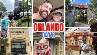 Islands of Adventure, Diagon Alley, Cheddars Scratch Kitchen & Twistee Treat  | Orlando Day 6