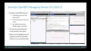 Debugging Challenging Memory and GPU Problems with TotalView - May 13, 2024