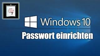 Windows 10: Passwort einrichten | So Gehts!