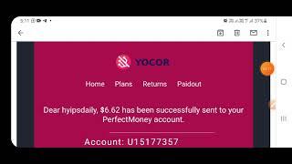 Yocor .cc  | New 1$ hourly online hyip investment site. Earn 6.25% hrly for 24 hrs! #hyipsdaily