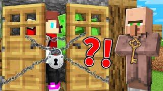 Why did the Villagers LOCK JJ and Mikey INSIDE THE HOUSE in Minecraft – Maizen?