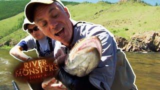 It Takes 2 Men To Catch This Monster Taimen Fish | TAIMEN | River Monsters