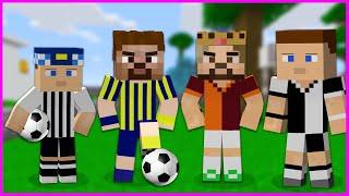 FUTBOLCU ARDA VS FUTBOLCU RÜZGAR!  - Minecraft ZENGİN FAKİR HAYATI