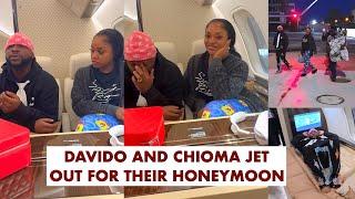 Davido And Chioma honeymoon Journey As They Jets Out Of Nigeria For Their Honeymoon #davido #chioma