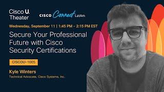 Future-Proof Your Career with Cisco Security Certifications