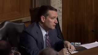 Senator Ted Cruz (R-TX) questions on Iran Nuclear Deal (C-SPAN)