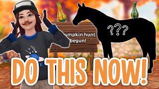 *DO THIS NOW* BEFORE THE HALLOWEEN EVENT!! FREE PETS, NEW HORSES, NEW AREA, OUTFITS & MORE!