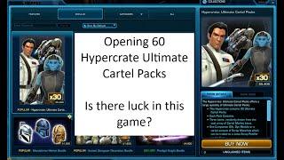 SWTOR | Opening 60 Hypercrate Ultimate Cartel Packs