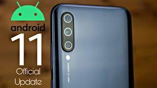 Xiaomi Mi A3 Android 11 Official Update