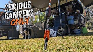 Next Level Guy Ropes & Pegs for Camping - Tiegear