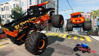 EL TORO LOCO MONSTER JAM MADNESS | Who's The Best El Toro Loco? - BeamNG Drive