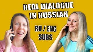 RUSSIAN NATIVES TALK IN RUSSIAN: Daily Russian conversation practice with easy Russian phrases