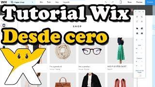  TUTORIAL como CREAR UNA PÁGINA WEB CON WIX DESDE CERO 2024 | PARA PRINCIPIANTES   en Español