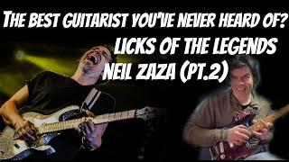 The Best Guitarist You've Never Heard Of? Licks Of The Legends - Neil Zaza Pt. 2