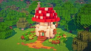 Minecraft | How to build a Mushroom House