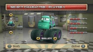 Cars Mater-National Championship - All Characters List PS2 Gameplay HD (PCSX2)