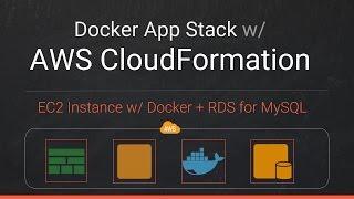 Create CloudFormation Stack (EC2 + RDS) & Deploy Docker App - Episode #7