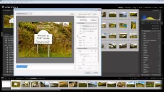 Lightroom - Copyright Watermark Images in Bulk