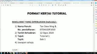 Topic 1 INTRODUCTION TO HYDRAULICS AND HYDROLOGY Tutorial 1