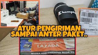 CARA ATUR PENGIRIMAN DI LAZADA SELLER LEWAT HP | UNTUK PEMULA