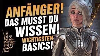 Wichtige TIPPS und Tricks für Baldurs Gate 3 Anfänger! Beginner Guide!