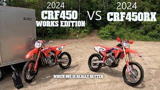2024 CRF 450 WORKS EDITION VS CRF450RX WHICH ONE IS REALLY BETTER