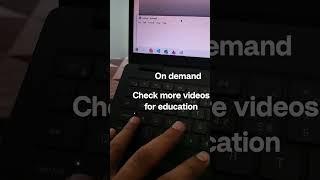 how to press A button on laptop and pc on subscribed demand #laptop #pc #software #programmer #india