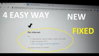 No Internet, DNS_PROBE _FINISHED_NO_INTERNET, Checking the network cable, modem, and router Fixed