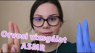 [Magyar ASMR] Orvosi vizsgálat (cranial nerve) roleplay