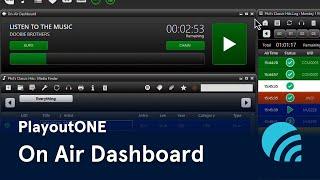 PlayoutONE: The On Air Dashboard