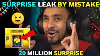 TECHNO GAMERZ MINECRAFT 20 MILLION SURPRISE REVEAL BY MISTAKE I TECHNO GAMERZ I UJJWAL GAMER