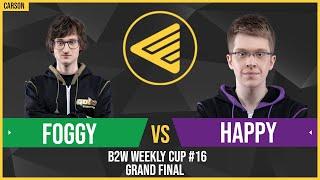 WC3 - B2W Weekly Cup #16 - Grand Final: [NE] Foggy vs. Happy [UD]