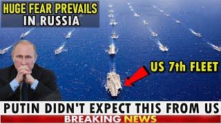 Finally: US 7th fleet aggressively approached the Russian waters in the east!