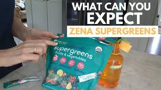 WHAT TO EXPECT (Taste, Mix) with Zena Supergreens Powder